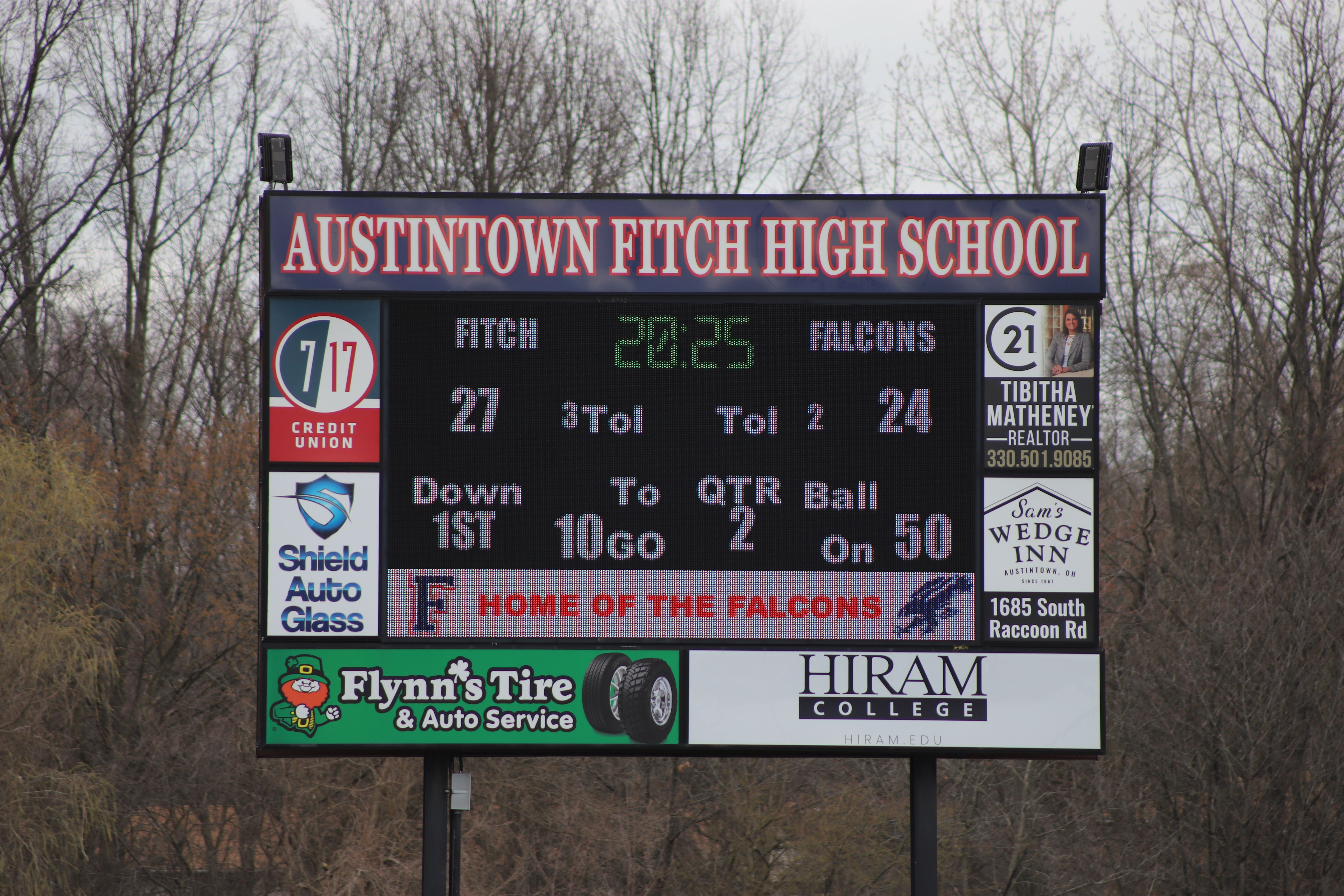 Stadium North Video Board 1